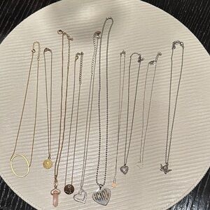 Chic Gold and Silver color Necklace Collection